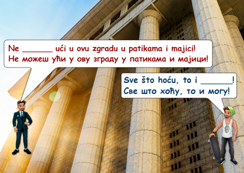 Modal Verbs in Serbian - Can 2